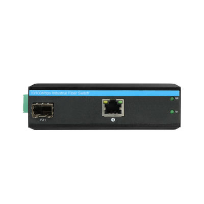 Bộ chuyển đổi phương tiện Ethernet công nghiệp với PoE 15.4W 30W