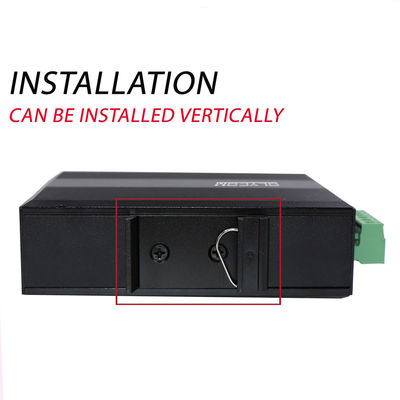 5 cổng Industrial Network Switch Hub 10/100Mbps SC Connector Không quản lý dựa trên Realtek