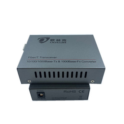 Bộ chuyển đổi phương tiện quang LC SFP POE đơn mode 10/100/1000M cho camera IP