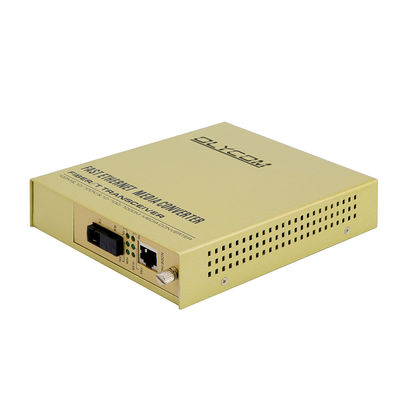 WDM Media Converter 10/100Mbps Rack Mount Fiber Copper Extender Không quản lý CE