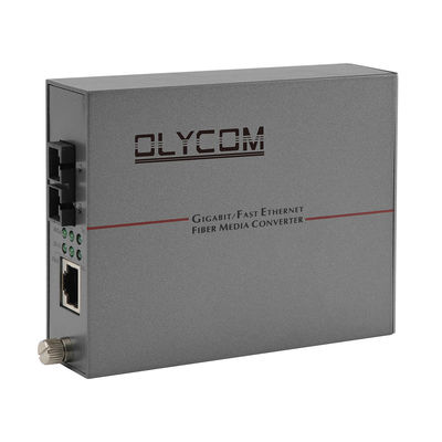 PoE Fiber Media Converter 20KM Megabit 30W PoE hoạt động 48V Output SC Cổng không quản lý