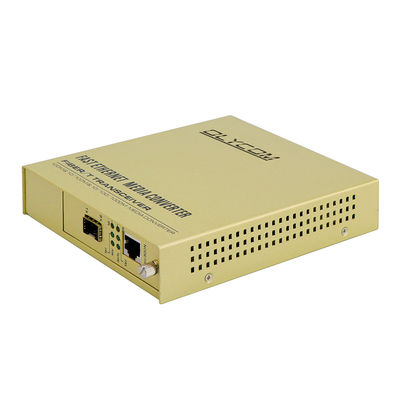 SFP Single Fiber Media Converter 10/100Mbps AC Input Không quản lý LFPT 2KM 20KM CE