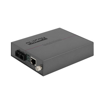 Bộ chuyển đổi phương tiện truyền thông Ethernet 10/100M LFPT SC Connector Rack Mountable Unmanaged DC5V