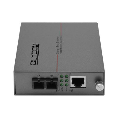 10/100M Ethernet Fiber Media Converter SC Connector Rack Đặt không quản lý DC5V LFPT