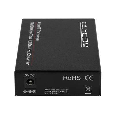 2 cổng Gigabit Ethernet Media Converter Unmanaged Duplex SingleMode Multimode Port SC