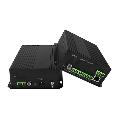 Bidi Dry Data Contact Analog Video Fiber Converter RS232 RS485 Đứng trên kệ DC12V