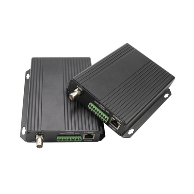 Analog Video Bidi Dữ liệu RS232/RS422 10/100M Ethernet qua Fiber Converter DC5V