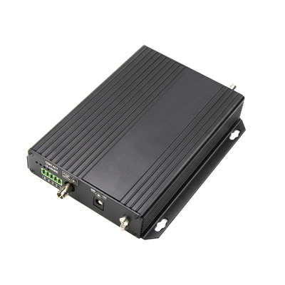 Analog Video Bidi Dữ liệu RS232/RS422 10/100M Ethernet qua Fiber Converter DC5V