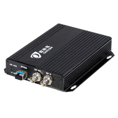 1080P HD SDI Video Fiber Extender Optical Converter Mode đơn 20km Với vòng lặp địa phương 12V