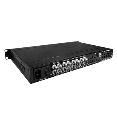 16 cổng AHD CVI TVI CVBS Video To Fiber Converter HD 1080P CCTV giám sát AC220V