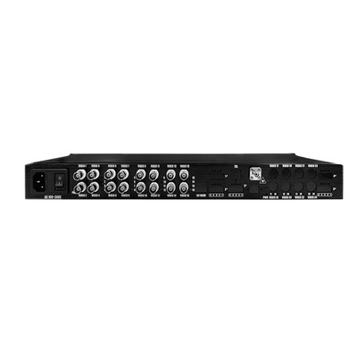 16 cổng AHD CVI TVI CVBS Video To Fiber Converter HD 1080P CCTV giám sát AC220V