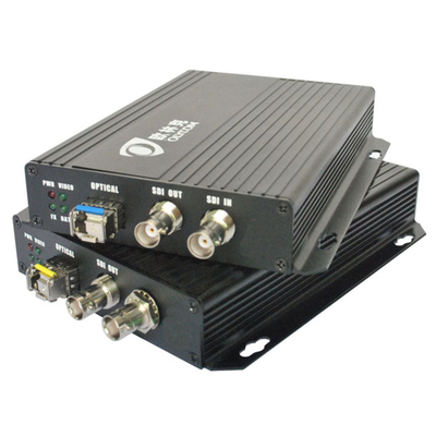 Bộ thu và phát video quang 3G-SDI Cổng BNC với 2 đầu ra SDI DC12V SFP Slot