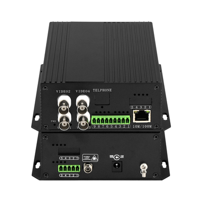 4 kênh CCTV Video tương tự để chuyển đổi sợi quang NTSC/PAL/SECAM tương thích