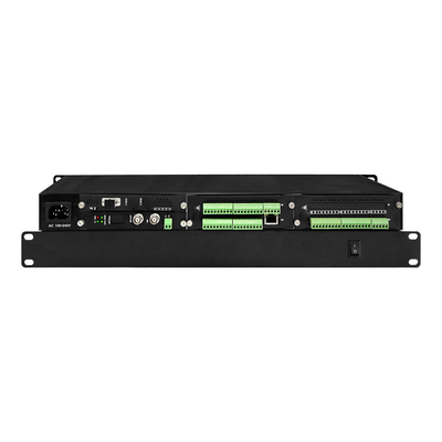 3G SDI Video Ethernet Dữ liệu Fiber Converter Bidi RS232 Khóa liên lạc Optical Extender 1U Rack