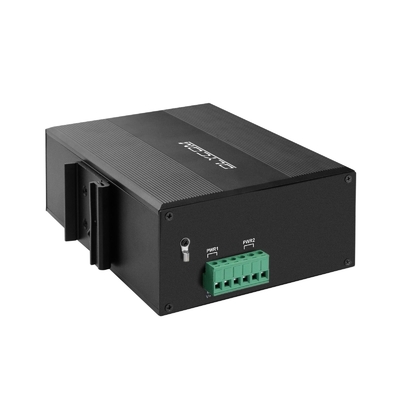 10 cổng L2 Fiber Switch quản lý Gigabit Ethernet mạnh mẽ VLAN RRPS quản lý CE