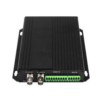 Bộ chuyển đổi phương tiện cáp quang ST CE 30km DC5V 2A RS422 RS485 Video Âm thanh Cân bằng